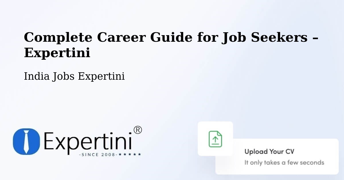 Career Guide for Job Seekers – Rewari - Rewari, India Jobs Expertini