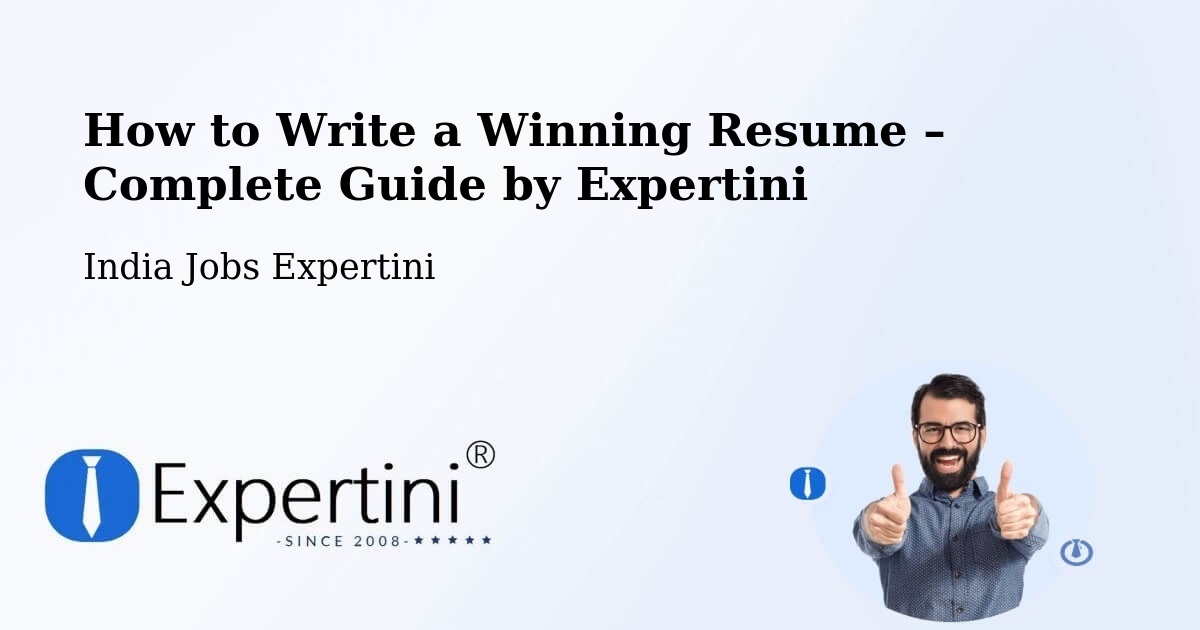 Resume Writing Guide for Job Seekers – Rewari - Rewari, India Jobs Expertini